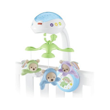 FISHER PRICE Musical roundabout with soft toys Nature Bearries, CDN41