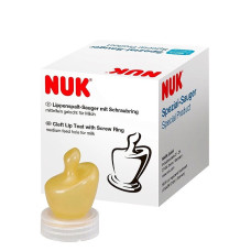 NUK cleft lips teat with screw ring SA35 10107003