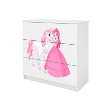 KOCOT KIDS Chest of drawers babydreams white princess horse