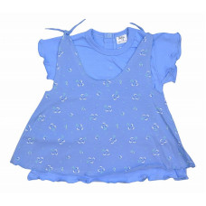 KOALA Dress with apron 86 size, 01-072 BLUE