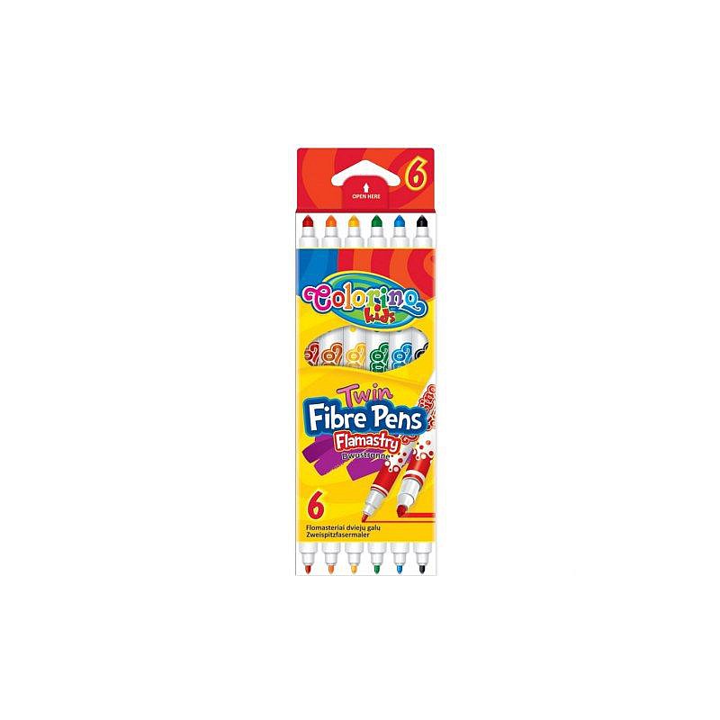 Colorino flomasteri 6 krāsas