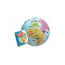 CALY Inflatable globe-ball Marvels of the World 42cm, 40889