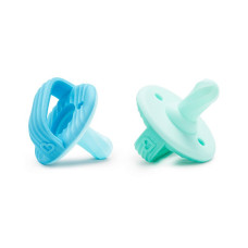 Munchkin 2pk Sili-Soother & Teether Blue/Green 012528