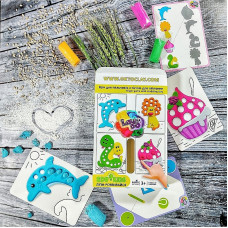 LOVIN’DO Games for fingers with Play Dough 7, 41048