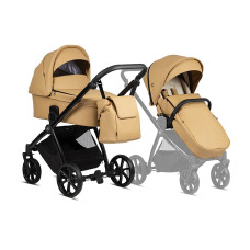 TUTIS MIO Leather universal carriage 2in1, 038 Camel