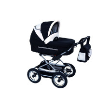 Baby Fashion FANARI Universal stroller 2in1, 103 Black+white