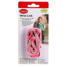 CLIPPASAFE 25 Wrist Link rein or leash for walking training, CL056 pink