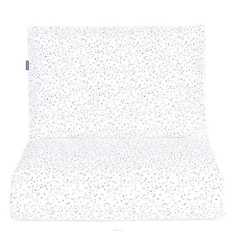 MamoTato bed linen set 2D/ 135x100cm DOTS, Premium white 14252