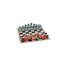 On the Move Wooden Chess Set