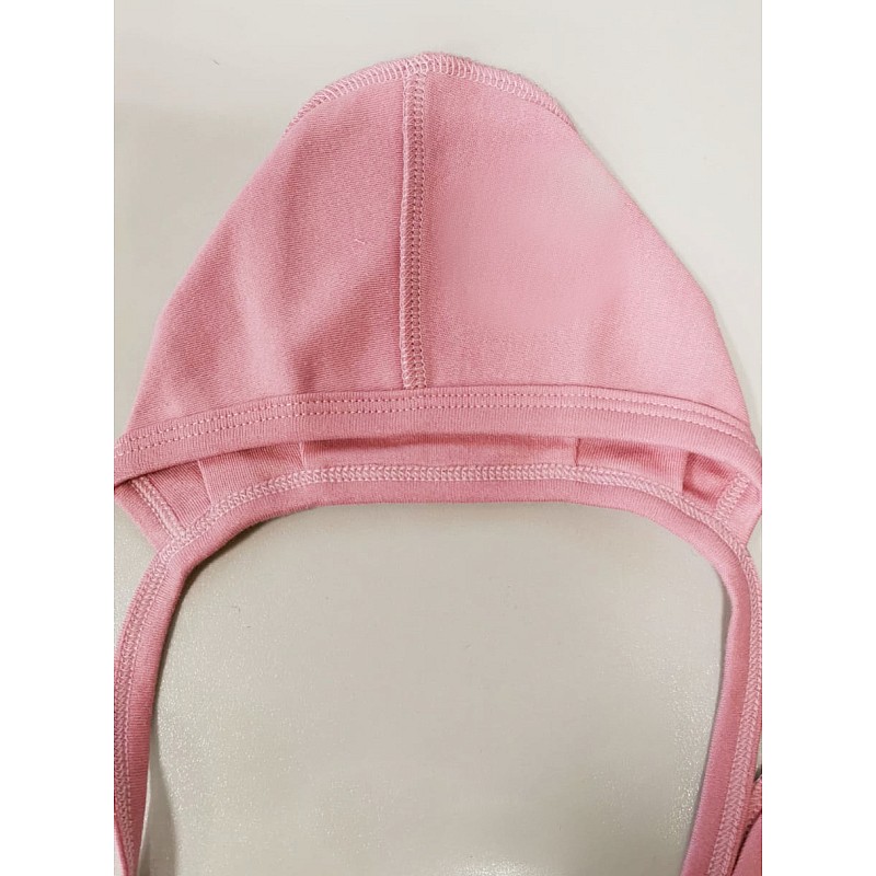 GALATEX baby tieable hat, size 38, 6001 (700929) old pink