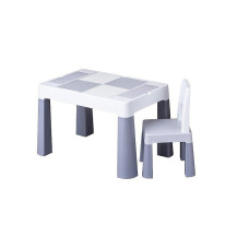 TEGA BABY MULTIFUN set of table and chairs, MF-001-106 grey