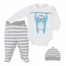 KOALA SLOTH pants-shirts with body and hat 62 size 07-031