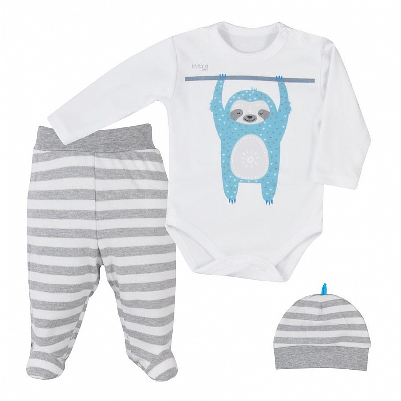 KOALA SLOTH pants-shirts with body and hat 62 size 07-031