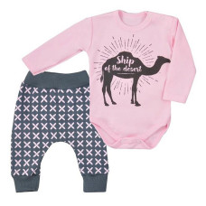 KOALA SAHARA pants with bodykit 86 size 06-676 pink