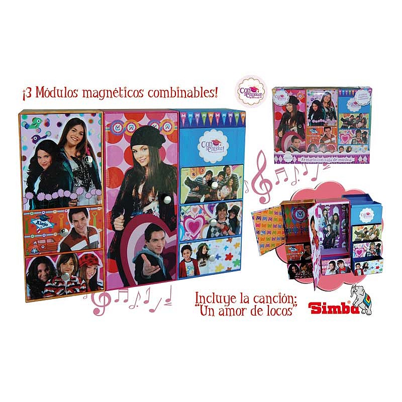 SIMBA musical box with compartments, 5136748