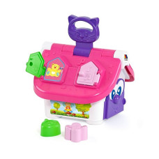 Molto toy sorter PINK FARM 13504