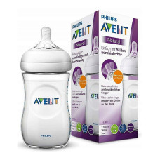 PHILIPS AVENT Feeding Bottle NATURAL 260 ML, 1M +, SCF033 / 17