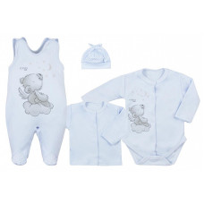 KOALA ANGEL baby clothes set 4D 56 size, 08-990 blue