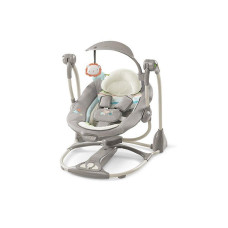 BRIGHT STARTS ConvertMe Swing-2-Seat ™ Portable Swing Swing, 10216, Candler