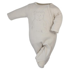 KOALA BABY MIŠ Romper with long sleeves 09-377, size 56. beige