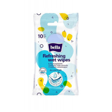 BELLA Antibacterial wet wipes, 10 pcs.