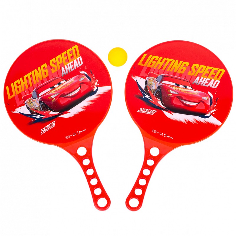 DISNEY BABY Paddles for playing the ball on the beach CARS, 9800