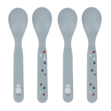 LASSIG Tiny farmer Sheep Goose blue Spoon set 4 pcs, 1310067841