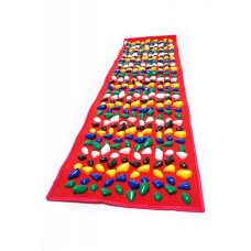 IGORA Rug with pebbles FOOT MAT 100x40cm, MS-1215-2 red