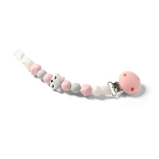 BABYONO holder c pacifiers silicone beads, 719/04