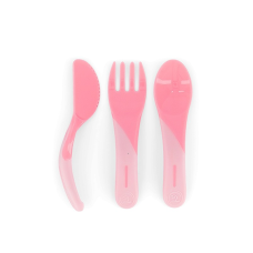 Twistshake Learn Cutlery 6+m Pastel Pink