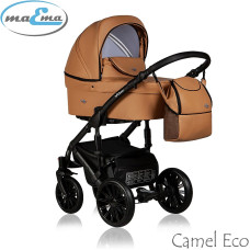 MAEMA ViTor Leather Universal stroller 2in1, CAMEL ECO