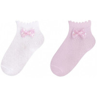 YO BABY Scorpio Socks 0-3 Months, Girls SKC/3D-BOW