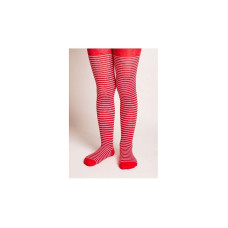 BELLISSIMA Childrens tights 110/116 size, B401 red-white stipes