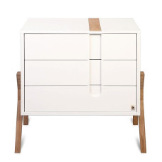 Yappy Kids YappyIcon chest of drawers, white / oak