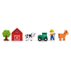 VIGA Train Set Accessory -Farm 50812