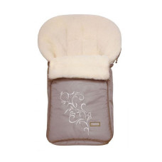 WOMAR Exclusive SIBERIA sleeping bag on the fleece for N28 stroller brown