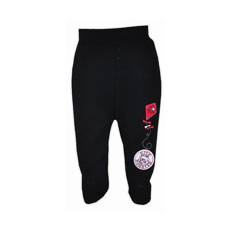 KOALA MONSTER panties - size 62 sliders 06-180 Black