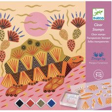 DJECO Stamps - Patterns and animals, DJ08966