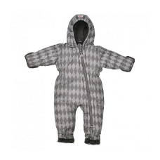 Lodger Skier Polyester Print jumpsuit 3-6 months., Coal