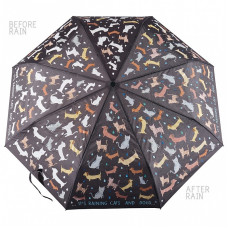 FLOSS & ROCK colour changing umbrella CATS & DOGS 85X50cm 40P3608