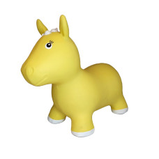 GERARDOS TOYS My First JUMPY Horse 12m, yellow GT69340 (43414)