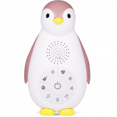 ZAZU Zoe the Smart Penguin - night lamp-projector, pink