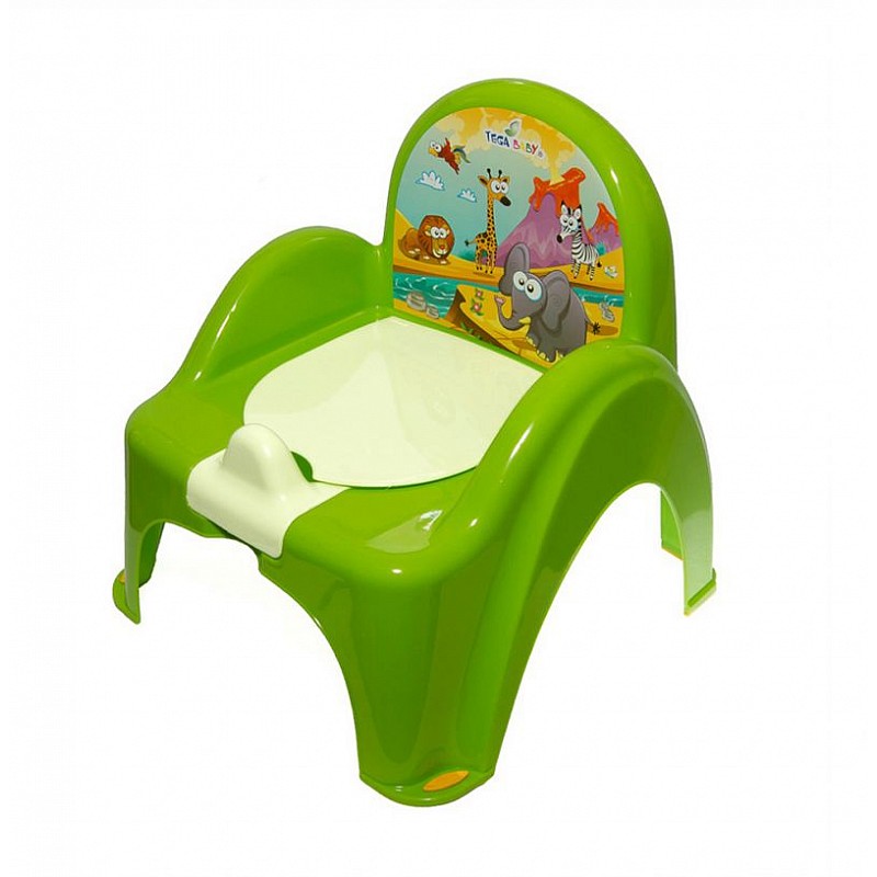 TEGA BABY pot-chair SAFARI - green, SF-010