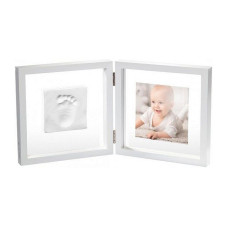 BABY ART BABY STYLE Kit for making babies hand and footprints + Picture frame 3601095800 white