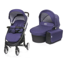 4BABY ATOMIC Universal stroller 2in1 - PURPLE