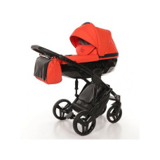 JUNAMA DIAMOND Universal stroller 3in1, 03 red / black