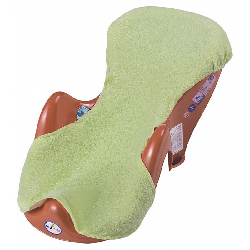 TEGA BABY terry cover for bath seat, TG-070 light green