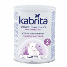 KABRITA 2 GOLD the infant formula from goat's milk from 6 months 800gr.