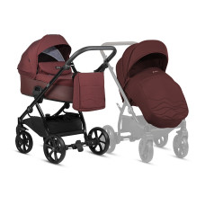 Tutis LEO+ Universal stroller 2in1, Burgundy 220