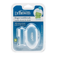 DR.BROWNS Silicone brush fingertip to the first teeth 3m+, HG010